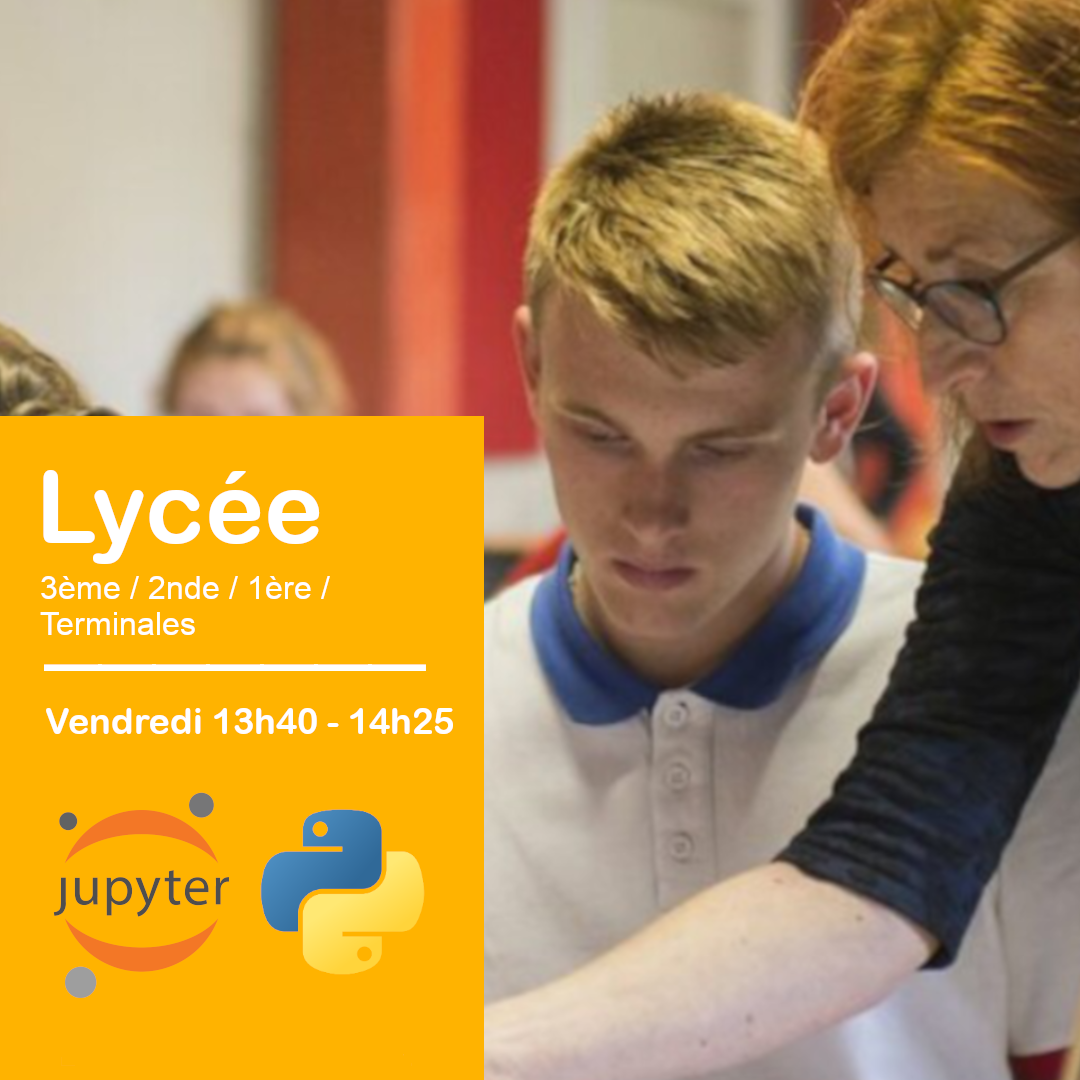 Ateliers Python avancé - lycée Francs Bourgeois La Salle