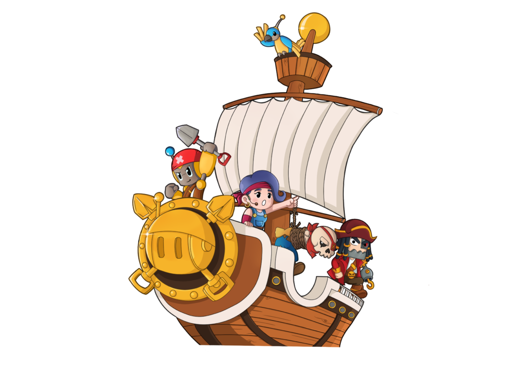 Cody dans son aventure Golden Quest