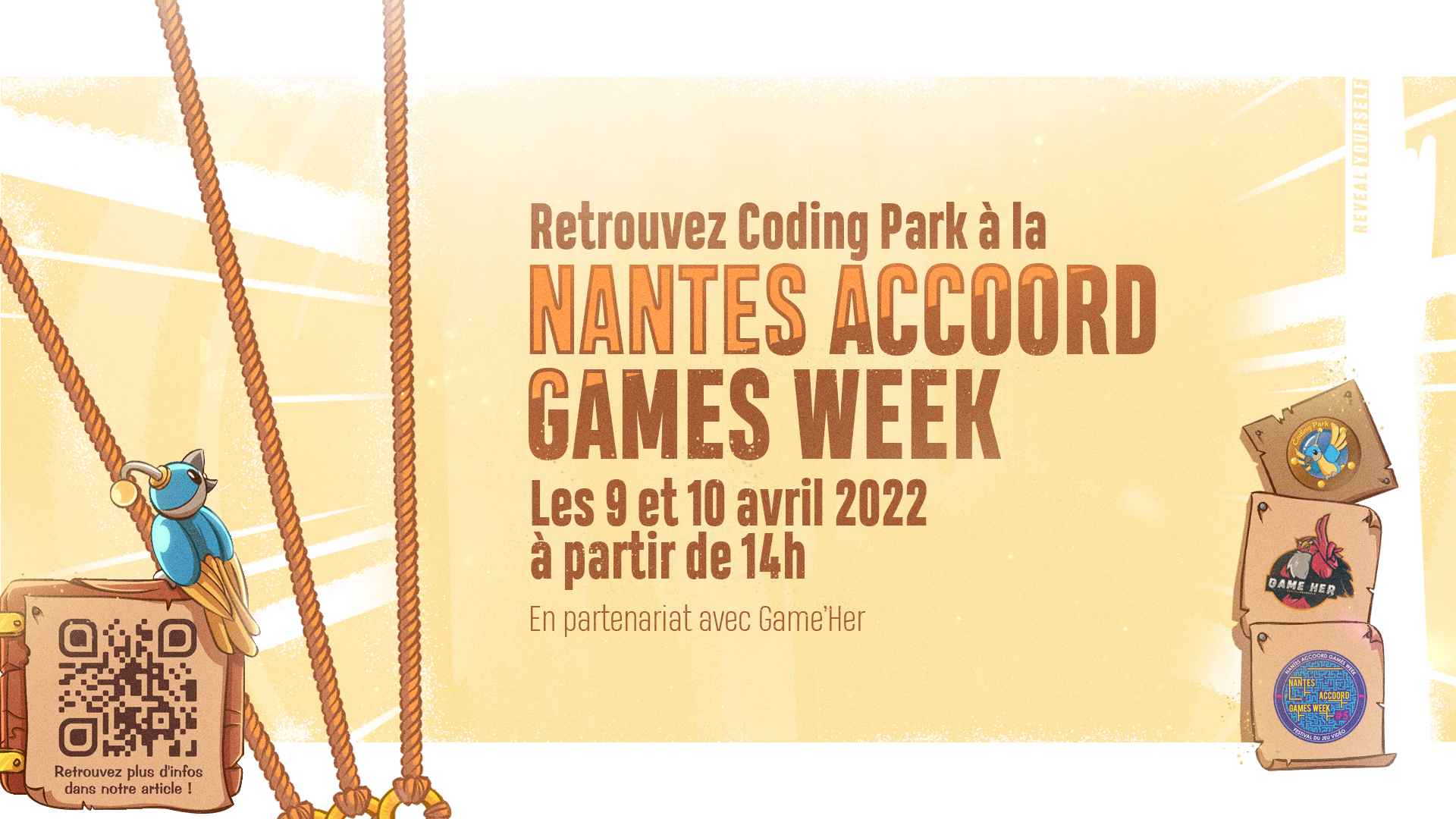 Coding Park au festival Nantes Accoord Games Week